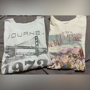 Graphic Women’s T-Shirts - Journey & Road Trip